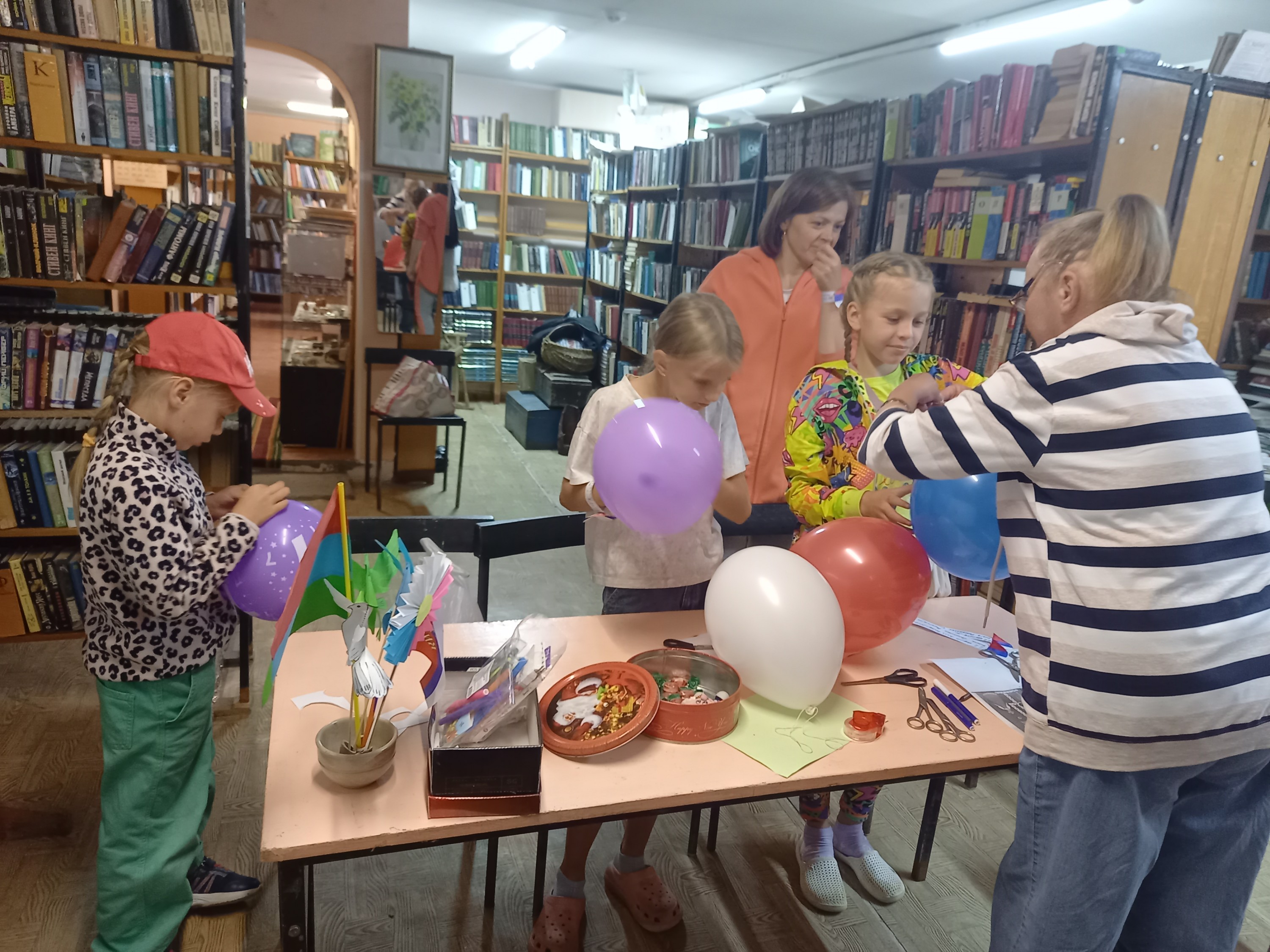 День флага в библиотеке п.Салми